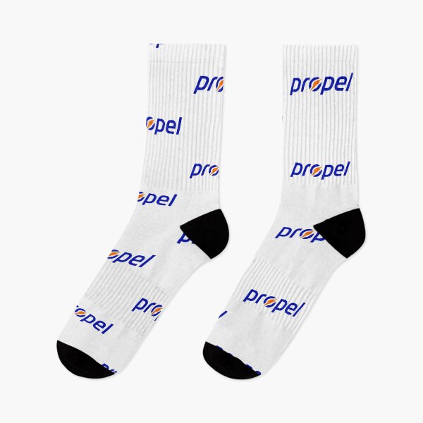 Item preview, Propel Water Logo Blue Orange Lightning Bolt Fitness Water Brand  designed and sold by mikrefaa.
