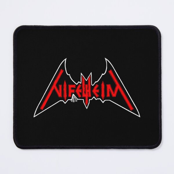 Item preview, Nifelheim Bat Silhouette Typography Band designed and sold by RokenrolTEXT.