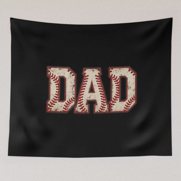 Item preview, Baseball Dad Sports Fan Father Day Vintage Stitches Graphic designed and sold by Whirx.