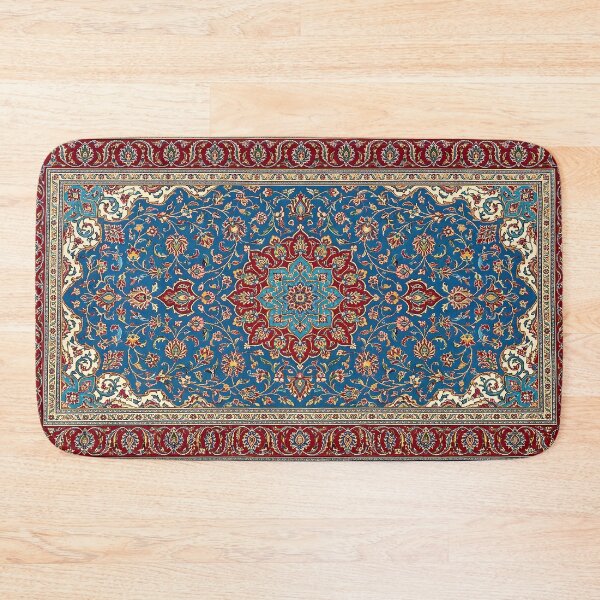 Item preview, Persian Carpet Traditional Ornamental Pattern Iranian Rug Oriental Art designed and sold by yousefi.