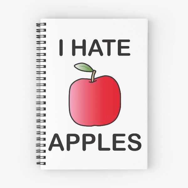 Item preview, I Hate Apples - Funny Picky Eater Gift designed and sold by I HATE IT!.
