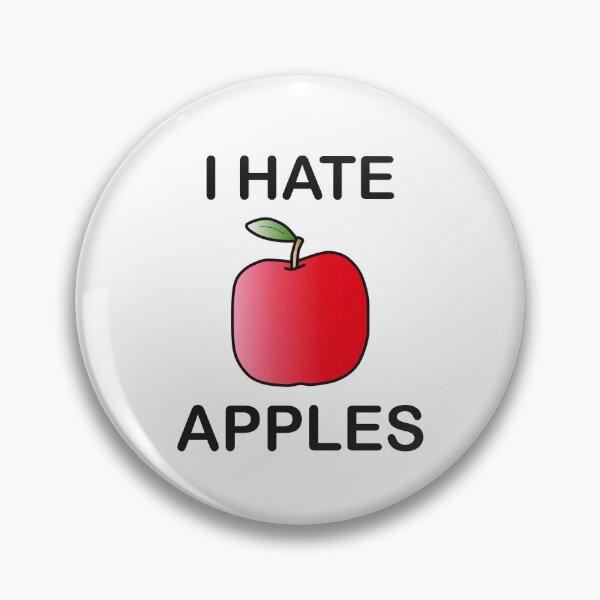 Item preview, I Hate Apples - Funny Picky Eater Gift designed and sold by I HATE IT!.