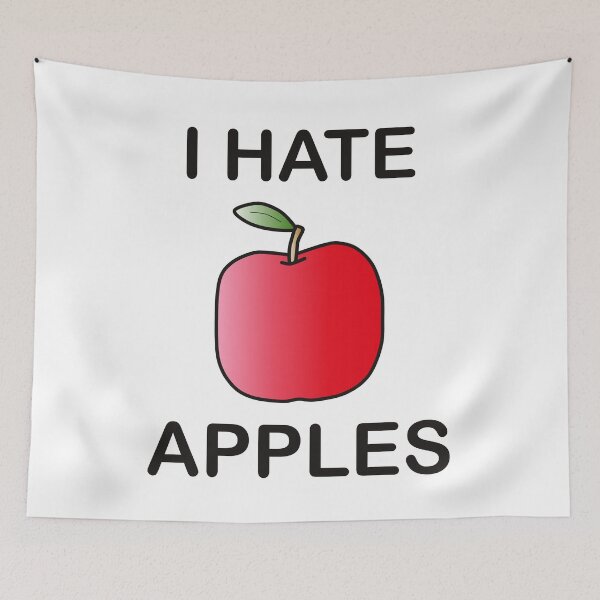 Item preview, I Hate Apples - Funny Picky Eater Gift designed and sold by I HATE IT!.