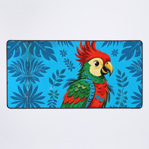 Item preview, Vintage Comic Style Tropical Red Parrot designed and sold by Pure Craft.
