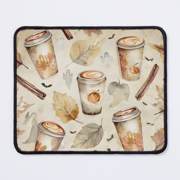 Item preview, Watercolor Pumpkin Spice Coffee – Cozy Autumn Café designed and sold by ViktoriaARose.