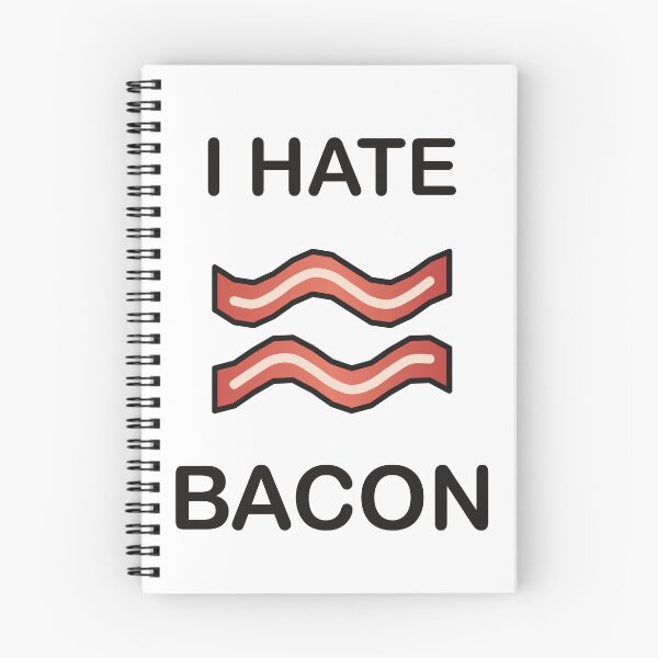 Item preview, I Hate Bacon - Funny Picky Eater Gift designed and sold by I HATE IT!.