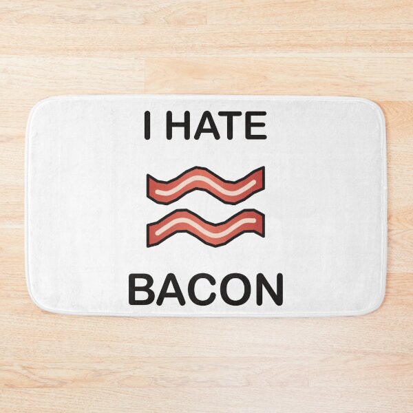 Item preview, I Hate Bacon - Funny Picky Eater Gift designed and sold by I HATE IT!.