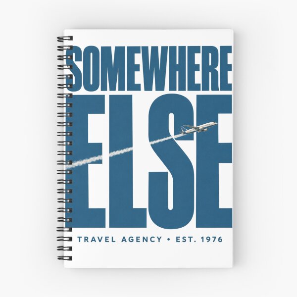 Item preview, Somewhere Else Travel Agency – Vintage Retro Travel designed and sold by Jandedan.