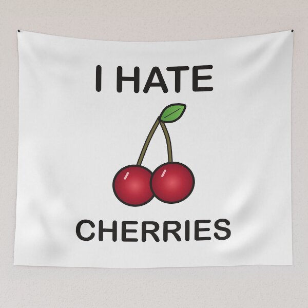 Item preview, I Hate Cherries - Funny Picky Eater Gift designed and sold by I HATE IT!.