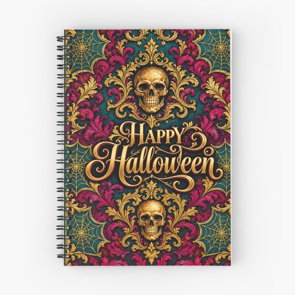 Item preview, Skulls, Baroque & Happy Halloween designed and sold by DesignsByPrnces.