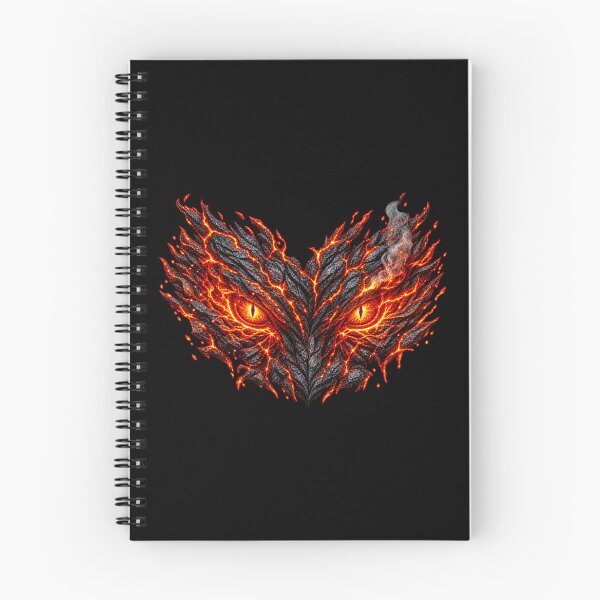 Item preview, Fiery Eyes in Cracked Charcoal designed and sold by JUTElCONIC.