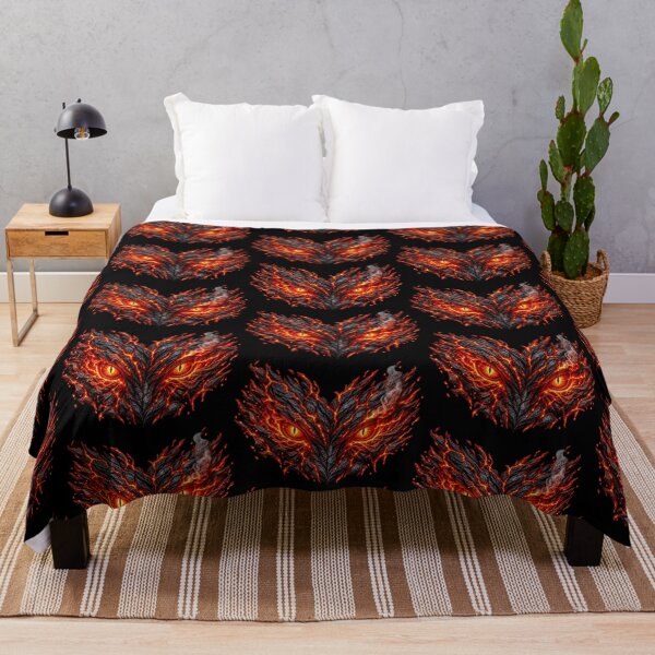 Item preview, Fiery Eyes in Cracked Charcoal designed and sold by JUTElCONIC.
