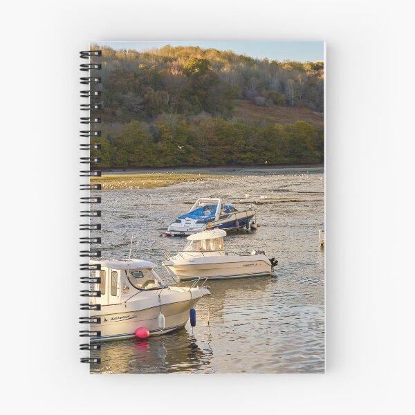 Item preview, Boats Moored on Looe River Cornwall designed and sold by VnGphoto.
