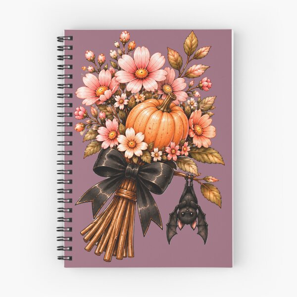 Item preview, Autumn Pumpkin Bouquet with Cute Bat designed and sold by Ania & Maxiu.
