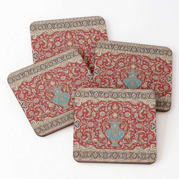 Item preview, Persian Carpet Traditional Ornamental Pattern Iranian Rug Oriental Art designed and sold by yousefi.