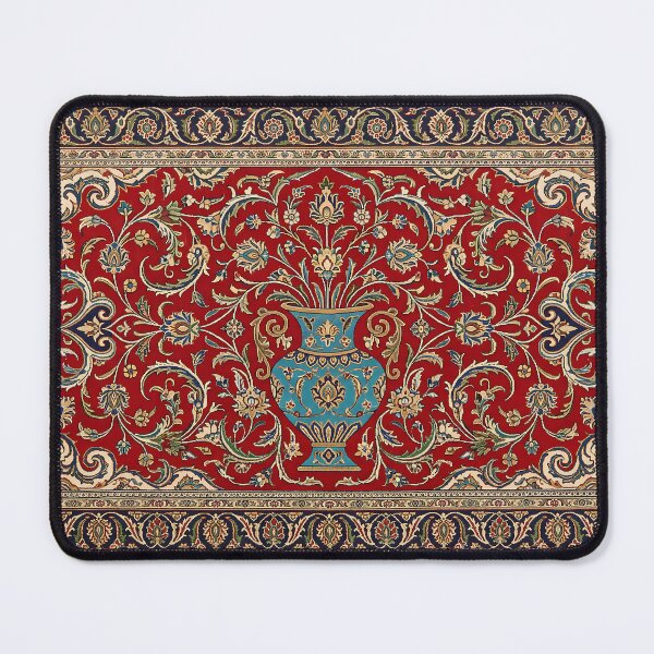 Item preview, Persian Carpet Traditional Ornamental Pattern Iranian Rug Oriental Art designed and sold by yousefi.