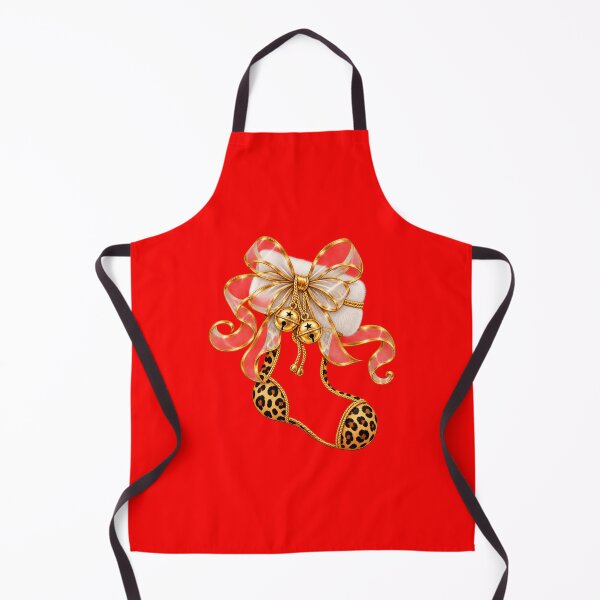Item preview, Transparent Leopard Christmas Stocking Bow PNG designed and sold by annenambiro.