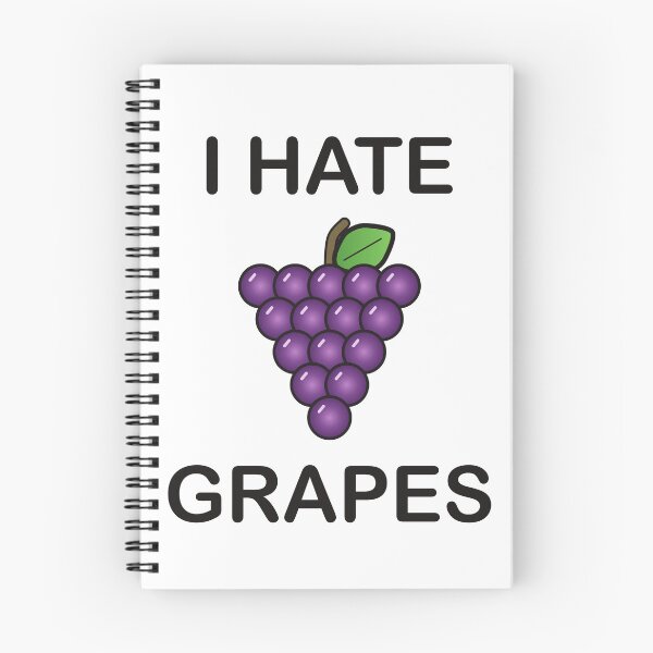 Item preview, I Hate Grapes - Funny Picky Eater Gift designed and sold by I HATE IT!.