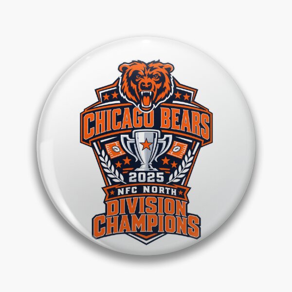Item preview, Chicago Bears 2025 NFC North Division Champions Trophy designed and sold by purrinink.