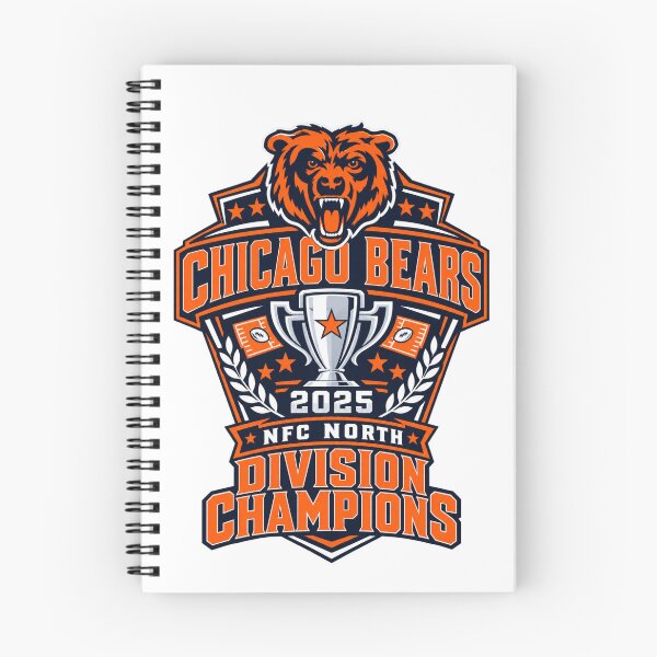 Item preview, Chicago Bears 2025 NFC North Division Champions Trophy designed and sold by purrinink.