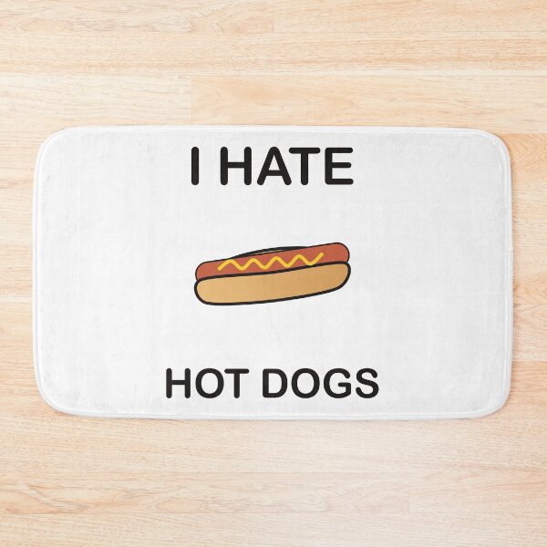 Item preview, I Hate Hot Dogs - Funny Picky Eater Gift designed and sold by I HATE IT!.