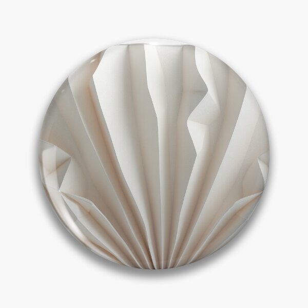 Item preview, Crumpled White Paper Forms in a Minimal Abstract Composition designed and sold by profustock.