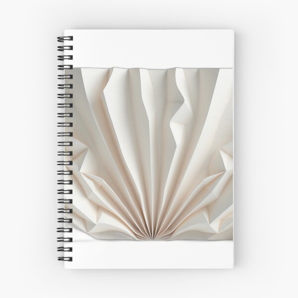 Item preview, Crumpled White Paper Forms in a Minimal Abstract Composition designed and sold by profustock.