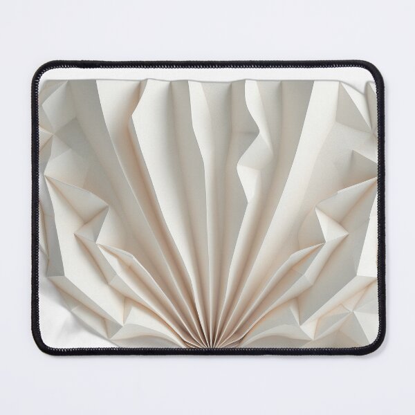 Item preview, Crumpled White Paper Forms in a Minimal Abstract Composition designed and sold by profustock.