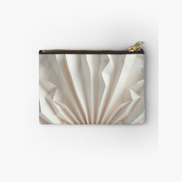Item preview, Crumpled White Paper Forms in a Minimal Abstract Composition designed and sold by profustock.
