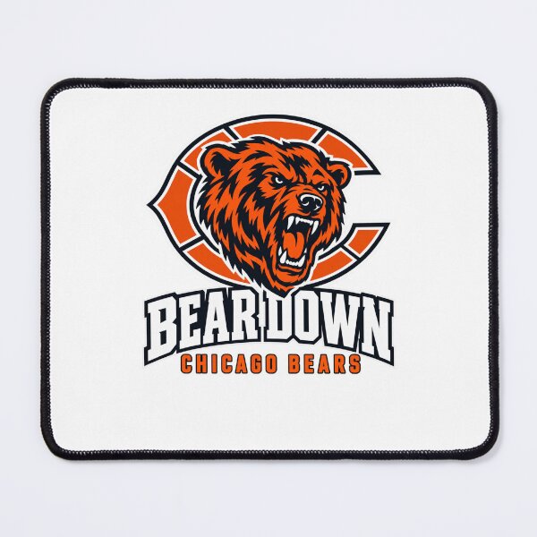 Item preview, Bear Down Chicago Bears Roaring Head Orange C Logo designed and sold by purrinink.