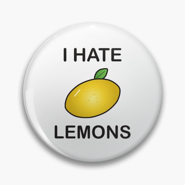 Item preview, I Hate Lemons - Funny Picky Eater Gift designed and sold by I HATE IT!.