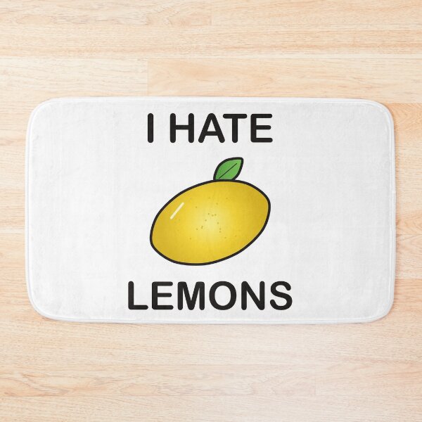 Item preview, I Hate Lemons - Funny Picky Eater Gift designed and sold by I HATE IT!.