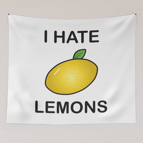 Item preview, I Hate Lemons - Funny Picky Eater Gift designed and sold by I HATE IT!.
