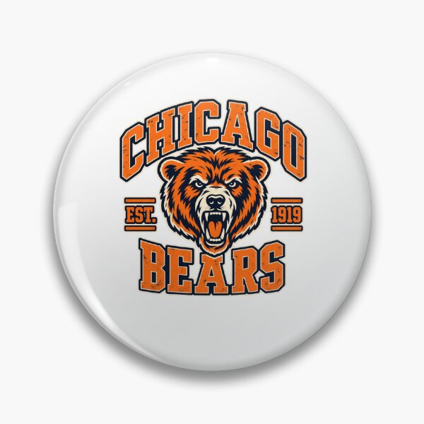 Item preview, Chicago Bears Est 1919 Roaring Bear Head Arch Text designed and sold by purrinink.