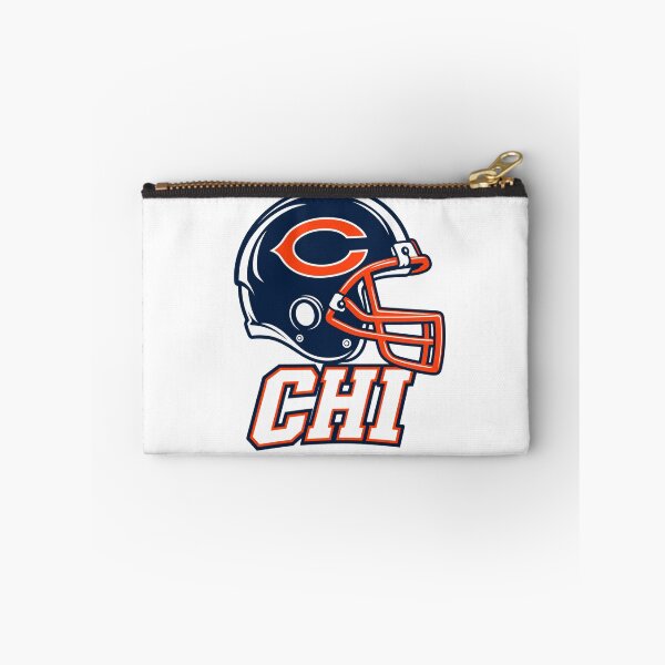 Item preview, Chicago Bears Navy Helmet Orange C With CHI Text designed and sold by purrinink.