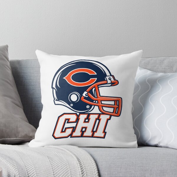 Item preview, Chicago Bears Navy Helmet Orange C With CHI Text designed and sold by purrinink.