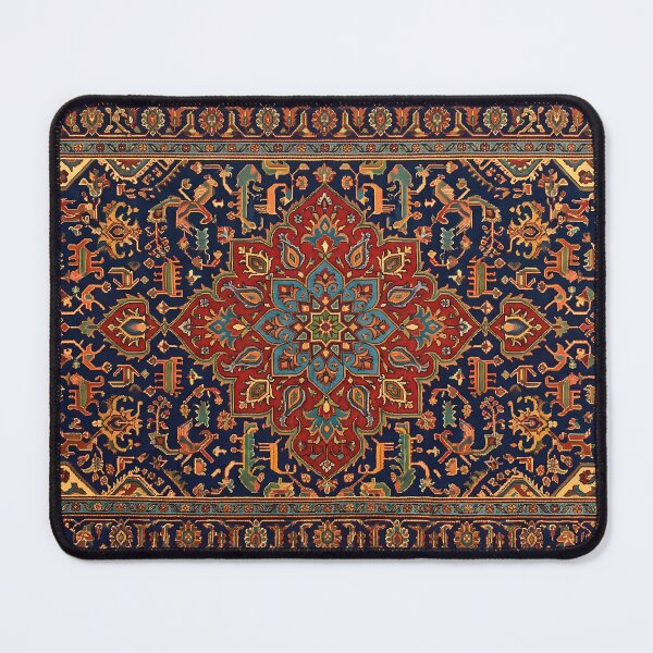 Item preview, Persian Carpet Traditional Ornamental Pattern Iranian Rug Oriental Art designed and sold by yousefi.