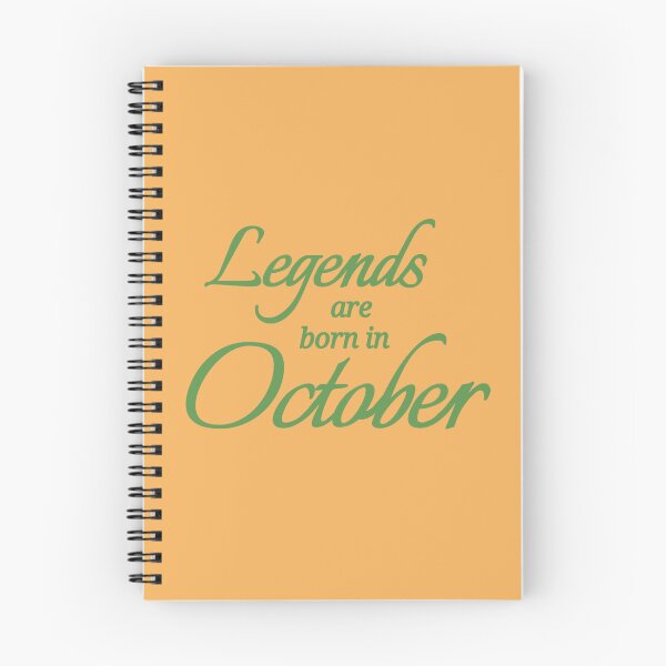 Item preview, Legends Are Born In October designed and sold by Urban Anomaly.