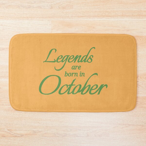 Item preview, Legends Are Born In October designed and sold by Urban Anomaly.