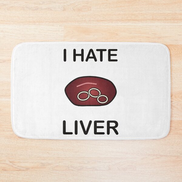 Item preview, I Hate Liver - Funny Picky Eater Gift designed and sold by I HATE IT!.