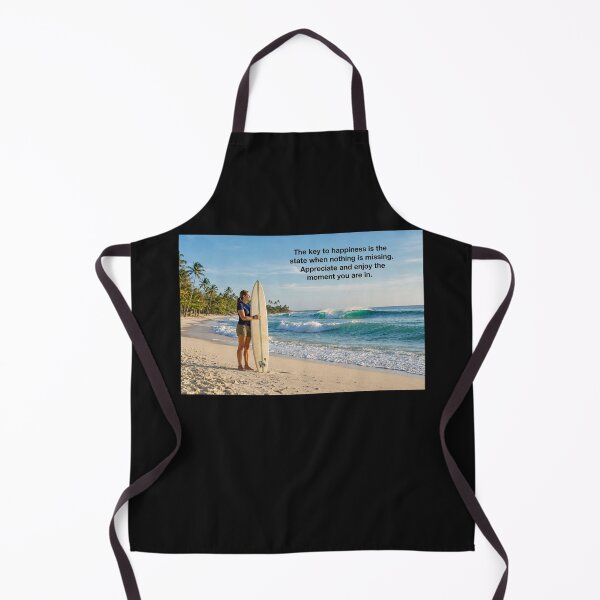 Item preview, Happiness Quote Surfer Girl designed and sold by SaltySurfgirl.