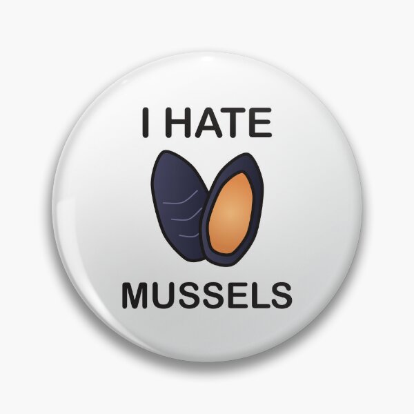 Item preview, I Hate Mussels - Funny Picky Eater Gift designed and sold by I HATE IT!.