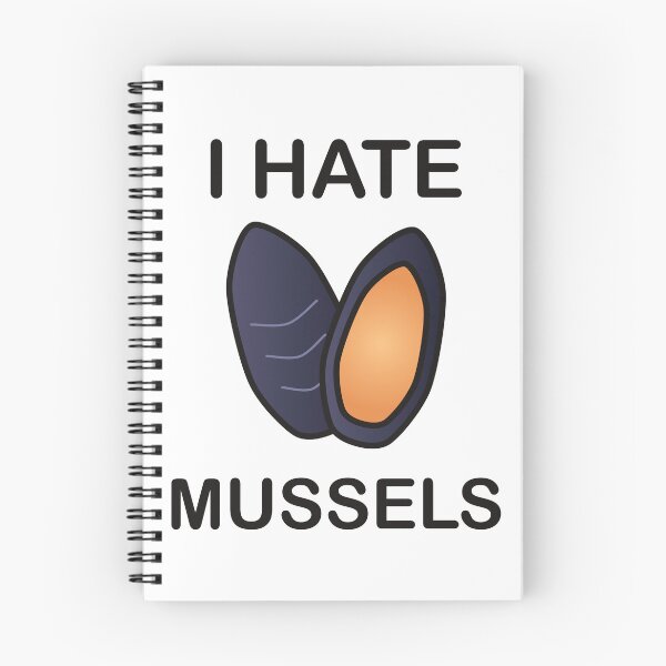 Item preview, I Hate Mussels - Funny Picky Eater Gift designed and sold by I HATE IT!.