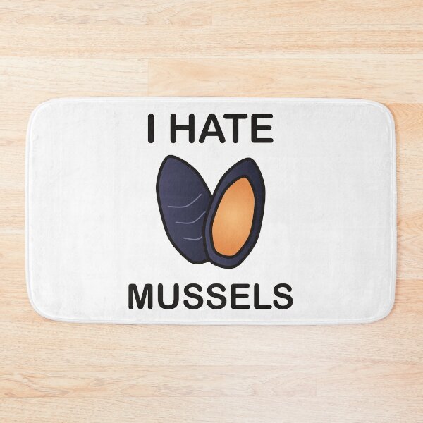 Item preview, I Hate Mussels - Funny Picky Eater Gift designed and sold by I HATE IT!.