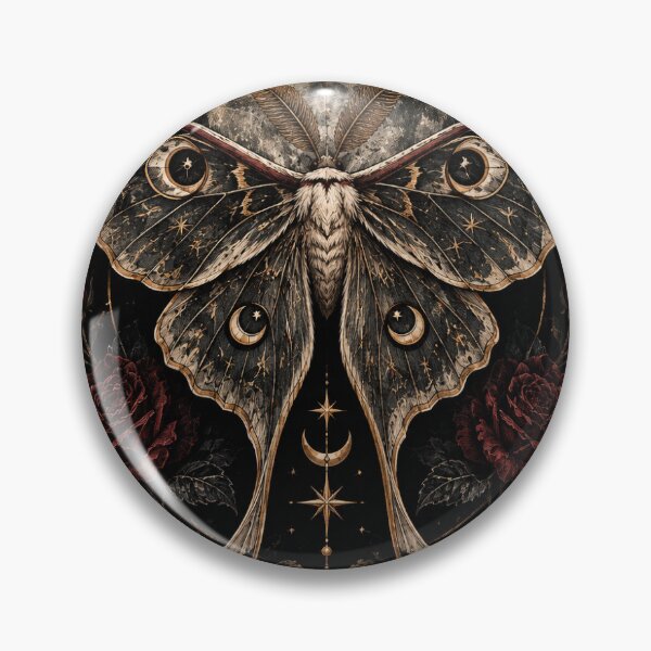Item preview, Celestial Moon Moth Dark Gothic Aesthetic designed and sold by zerex00.