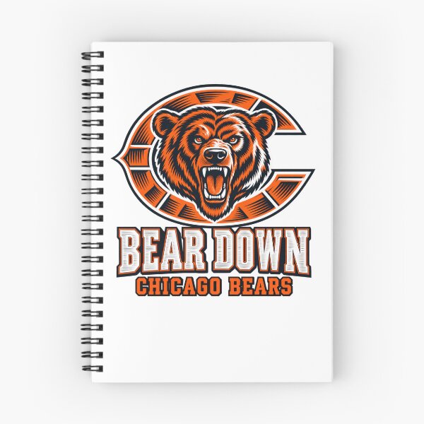 Item preview, Bear Down Chicago Bears Roaring Head Inside C Logo designed and sold by purrinink.