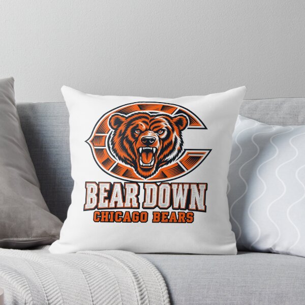 Item preview, Bear Down Chicago Bears Roaring Head Inside C Logo designed and sold by purrinink.