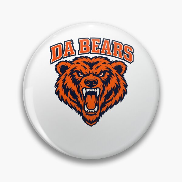 Item preview, Da Bears Roaring Orange Bear Head Classic Text designed and sold by purrinink.
