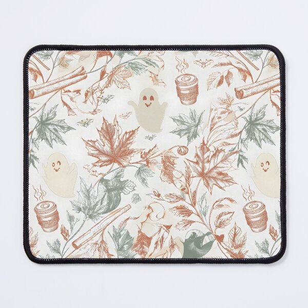 Item preview, Minimal Autumn Ghosts and Coffee – Cozy Spooky Season designed and sold by ViktoriaARose.