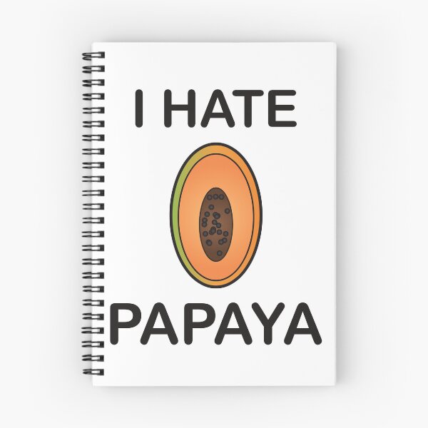 Item preview, I Hate Papaya - Funny Picky Eater Gift designed and sold by I HATE IT!.